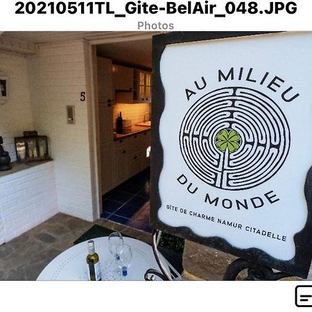 Gite De Charme Au Milieu Du Monde Namur Zewnętrze zdjęcie